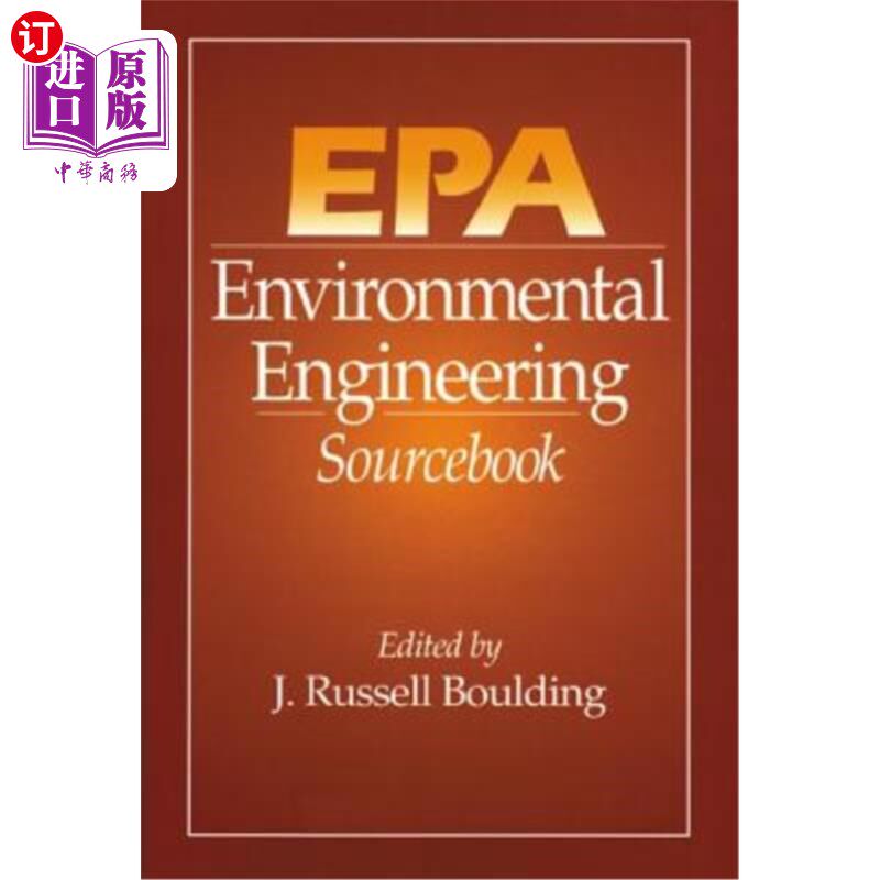 海外直订EPA Environmental Engineering Sourcebook EPA环境工程资料手册