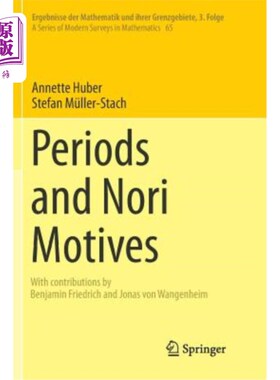 海外直订Periods and Nori Motives 经期与诺丽动机