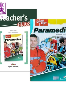 Career Paths Paramedics English ESP 职业道路专业英语系列 护理学教师指南+学生用书套装医疗术语词汇带电子书【中商原版?