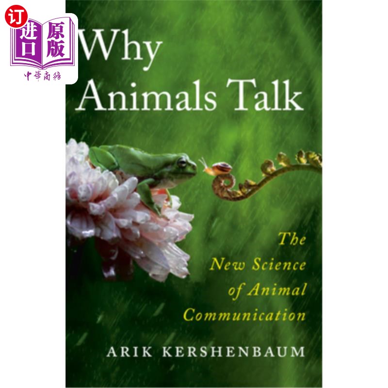 海外直订Why Animals Talk: The New Science of Animal Communication 为什么动物会说话：动物交流的新科学
