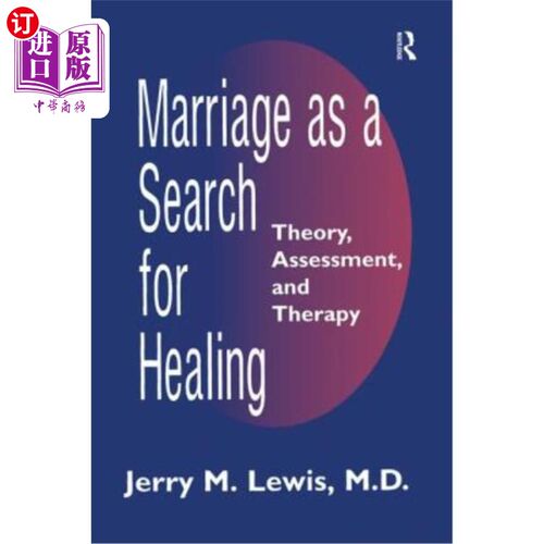 海外直订医药图书Marriage a Search for Healing 婚姻是寻求治愈