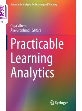 海外直订Practicable Learning Analytics 实用学习分析