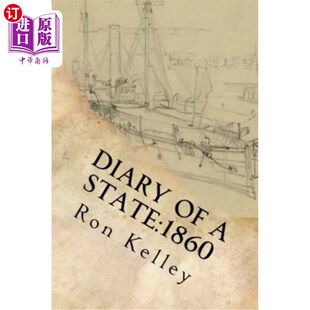 日记 the Prelude State 1860年 一个州 Civil 阿肯色州内战 1860 Arkansas 海外直订Diary 序幕 War