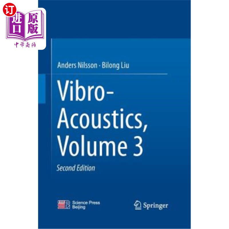 海外直订Vibro-Acoustics, Volume 3 振动声学，第3卷