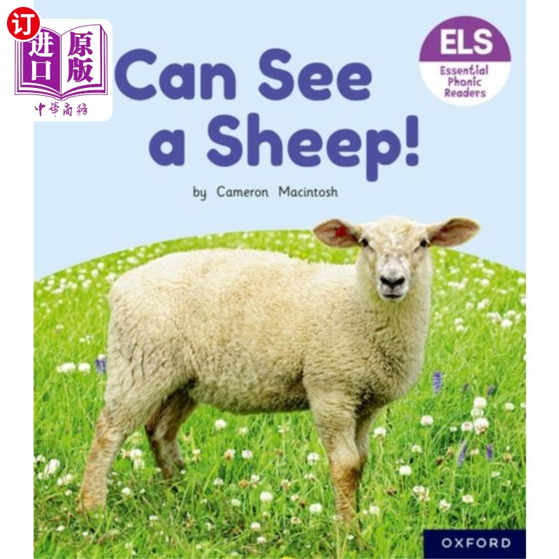 海外直订Essential Letters and Sounds: Essential Phonic R... 基本字母和声音:基本语音阅读:牛津阅读第三级:我能看到一只