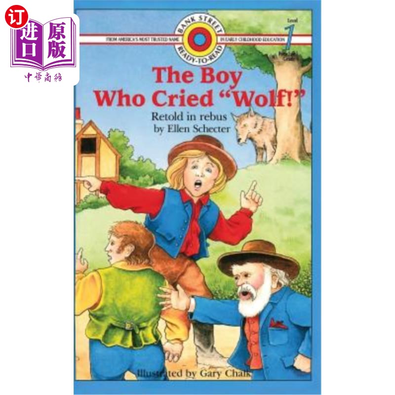 海外直订The Boy Who Cried Wolf!: Level 1那个叫狼的男孩！