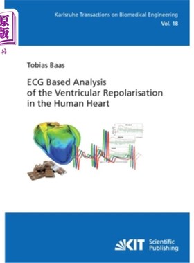 海外直订ECG Based Analysis of the Ventricular Repolarisation in the Human Heart 基于心电图的人心脏心室复极分析