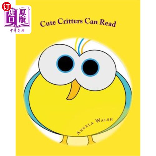 海外直订Cute Critters Can Read: Book One 可爱的小动物可以阅读：第一册