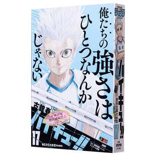 漫画 排球少年!! remix版 17 春高全国大会6 鸥台篇2 古馆春一 星海光来 日向翔阳 集英社 日文原版漫画书【中商原版】