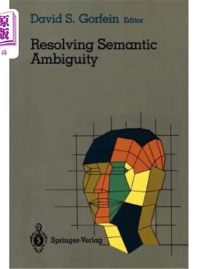 海外直订Resolving Semantic Ambiguity 解决语义歧义