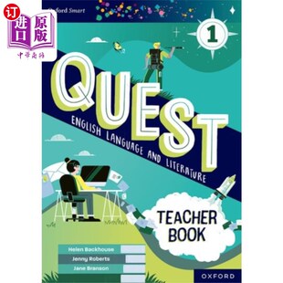 English Language and 海外直订Oxford 牛津Smart Quest Literatu... Quest英语语言文学教材1 Smart