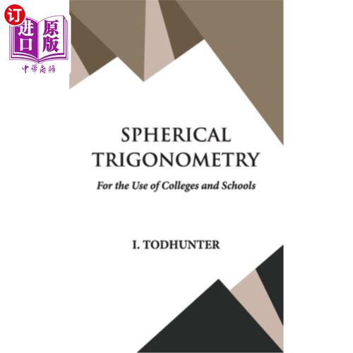 海外直订Spherical Trigonometry 球面三角学