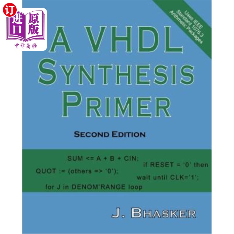 海外直订A VHDL Synthesis Primer, Second Edition VHDL综合入门，第二版