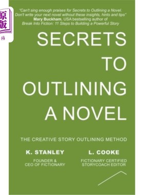 海外直订Secrets to Outlining a Novel 小说提纲的秘密