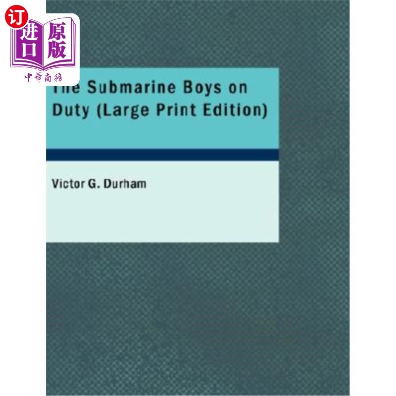 海外直订the submarine boys on duty 值班的潜艇男孩