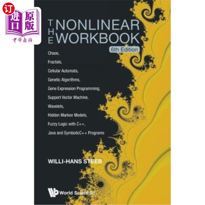 海外直订Nonlinear Workbook, The: Chaos, Fractals, Cellular Automata, Genetic Algorithms, 非线性工作手册：混沌、分形