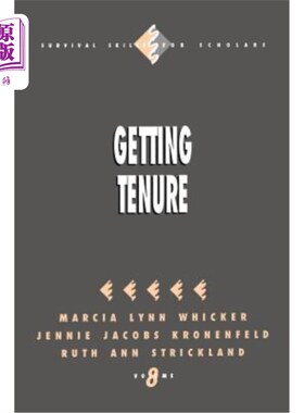海外直订Getting Tenure 获得终身教职