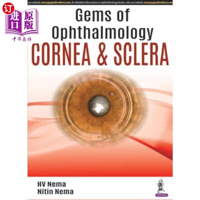 海外直订医药图书Gems of Ophthalmology: Cornea & Sclera 眼科的瑰宝：角膜和巩膜