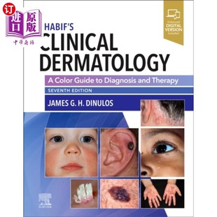 海外直订医药图书Habif's Clinical Dermatology 习惯临床皮肤病学