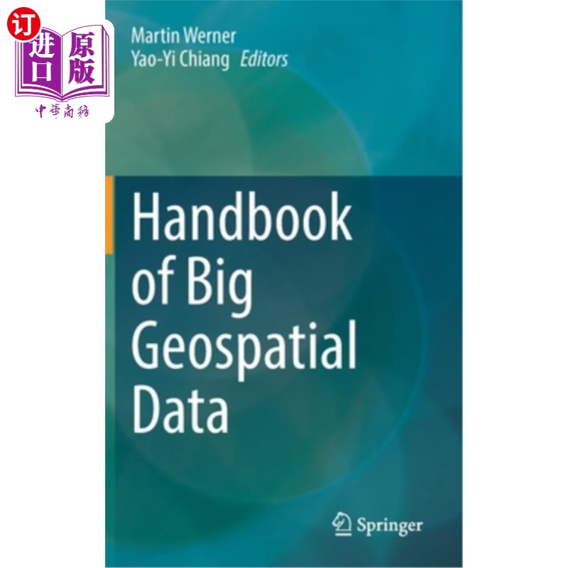 海外直订Handbook of Big Geospatial Data 地理空间大数据手册