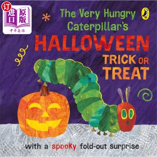 Halloween 非常饥饿 Hungry 毛毛虫万圣节不给糖就捣蛋 Tre... Caterpillar 海外直订Very Trick