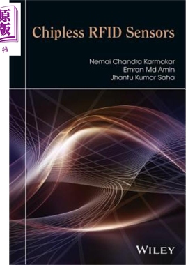 现货 无芯片无线射频识别传感器 Chipless Rfid Sensors 英文原版 Nemai Chandra Karmakar【中商原版】Wiley