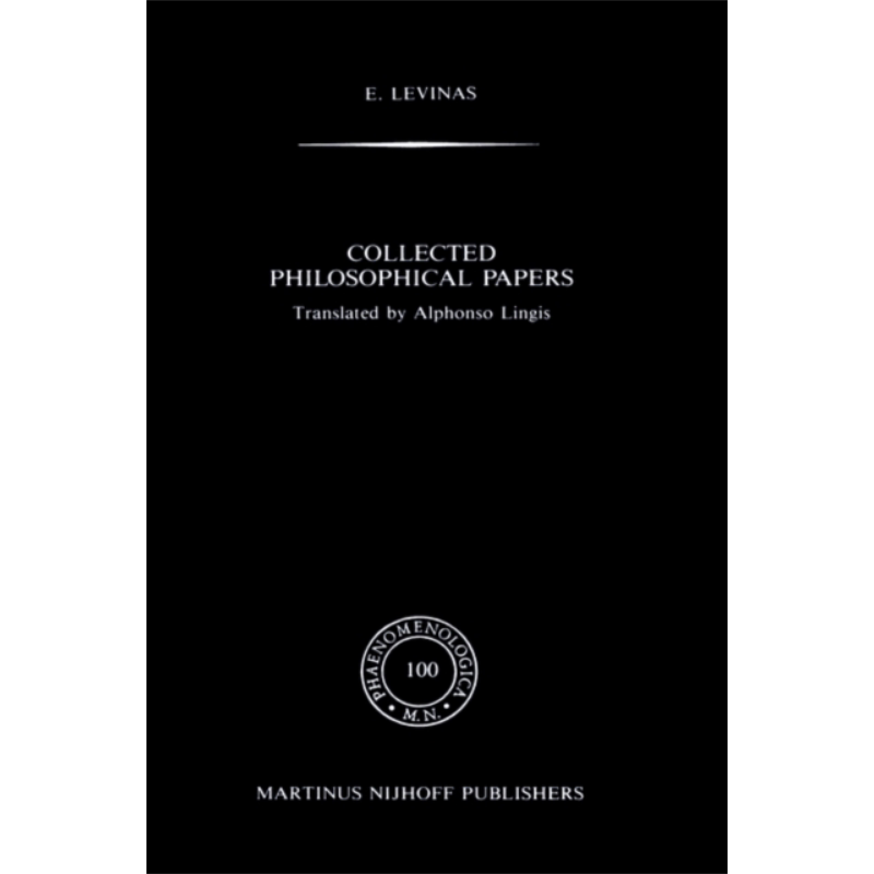 现货 列维纳斯哲学选集 英文原版 Collected Philosophical Papers 1987 Emmanuel Levinas【中商原版】