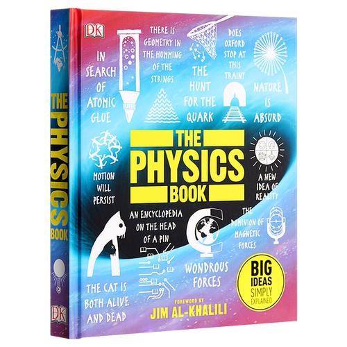 预售 人类思想百科丛书 DK 物理学百科全书 英文原版 DK Big Ideas The Physics Book