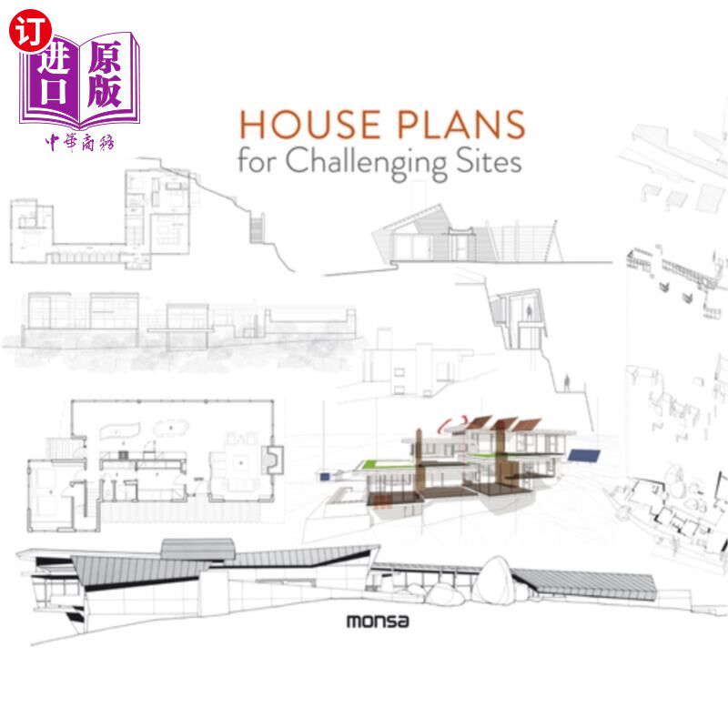海外直订House Plans for Challenging Sites 挑战性场地的房屋规划