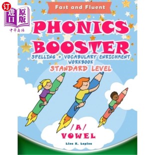 Vocabulary Enrichment Standard Spelling vowel 元 语音助推器 海外直订Phonics 音 Booster 拼写 标准 词汇丰富