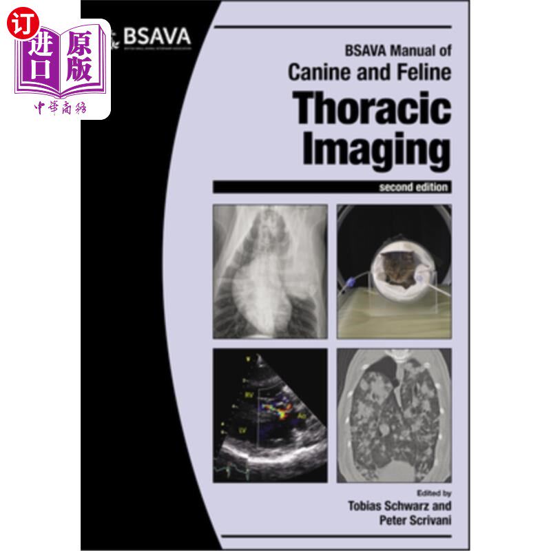 海外直订医药图书BSAVA Manual of Canine and Feline Thoracic Imaging BSAVA犬猫胸部影像手册
