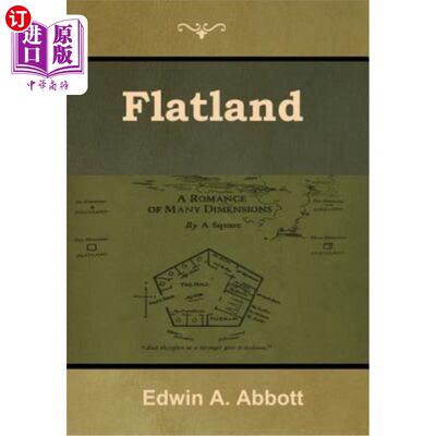 海外直订Flatland: A Romance of Many Dimensions 平地：一个多维度的浪漫故事