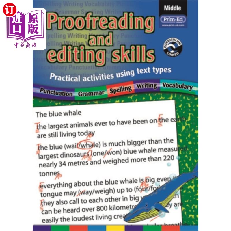 海外直订Proofreading and Editing Skills 校对和编辑技能图片