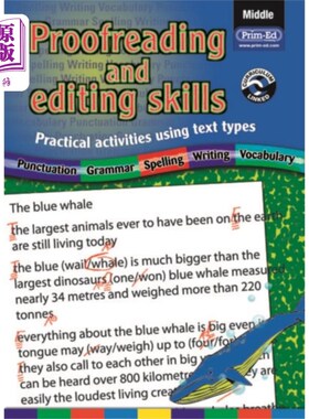 海外直订Proofreading and Editing Skills 校对和编辑技能