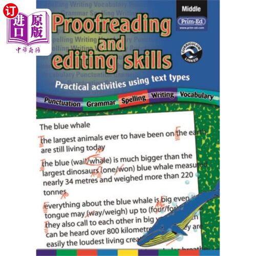 海外直订Proofreading and Editing Skills 校对和编辑技能