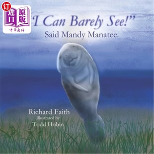 Barely See 我几乎看不见 曼迪·海牛说 Manatee Can Mandy 海外直订 Said