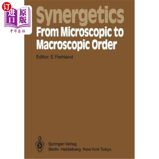 海外直订Synergetics -- From Microscopic to Macroscopic Order: Proceedings of the Interna 协同学——从微观到宏观：19