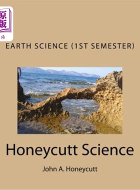 海外直订Earth Science Workbook (1st Semester): Honeycutt Science 地球科学手册（第一学期）：霍尼卡特科学