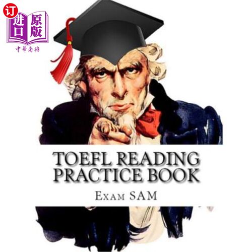 海外直订TOEFL Reading Practice Book: Reading Preparation for the TOEFL iBT and Paper Del 托福阅读练习册：托福iBT和
