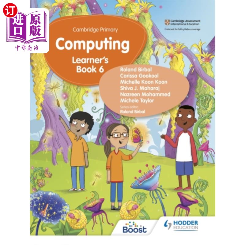 海外直订Cambridge Primary Computing Learner's Book Stage... 剑桥初级计算机学习教材第六阶段