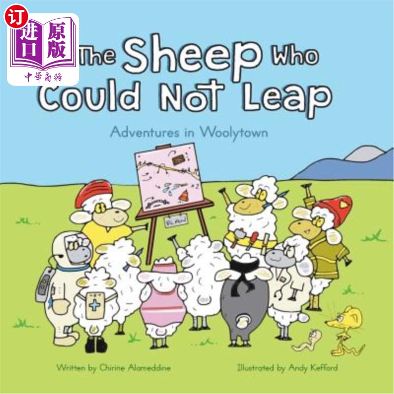 海外直订The Sheep Who Could Not Leap: If you were a sheep too, what would you do? 不能跳跃的羊：如果你也是羊，你会
