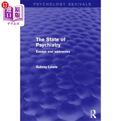 海外直订医药图书State of Psychiatry 精神病学现状