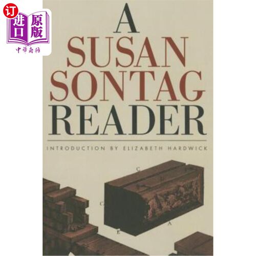 海外直订A Susan Sontag Reader 苏珊十四行诗朗读者