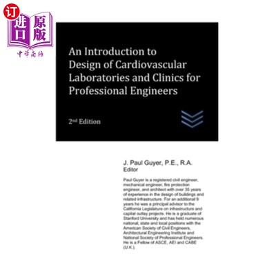 海外直订An Introduction to Design of Cardiovascular Laboratories and Clinics for Profess 专业工程师心血管实验室与诊