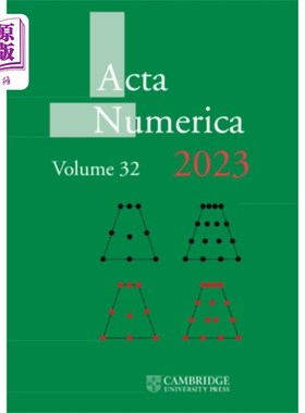 海外直订Acta Numerica 2023: Volume 32 数字学报 2023： 卷 32