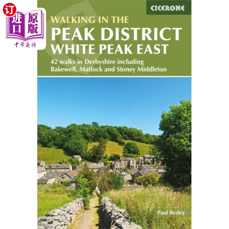 海外直订Walking in the Peak District - White Peak East 在山顶区散步-白峰东