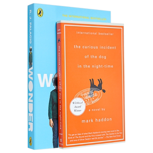 【中商原版】深夜小狗神秘事件+奇迹男孩 英文原版小说原著 The Curious Incident of the Dog in the Night-Time / Wonder