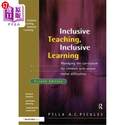 海外直订Managing the Curriculum for Children with Severe Motor Difficulties: A Practical 管理严重运动障碍儿童的课程
