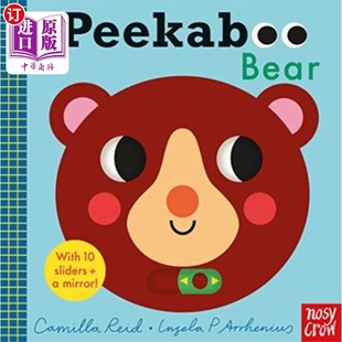 海外直订Peekaboo Bear 躲躲猫熊