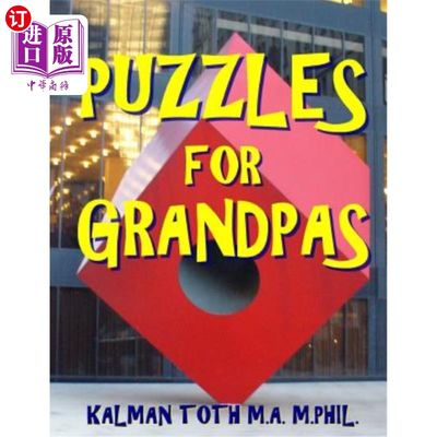 海外直订医药图书Puzzles for Grandpas: 133 Large Print Themed Word Search Puzzles 爷爷们的字谜:133个大型印刷主题字谜